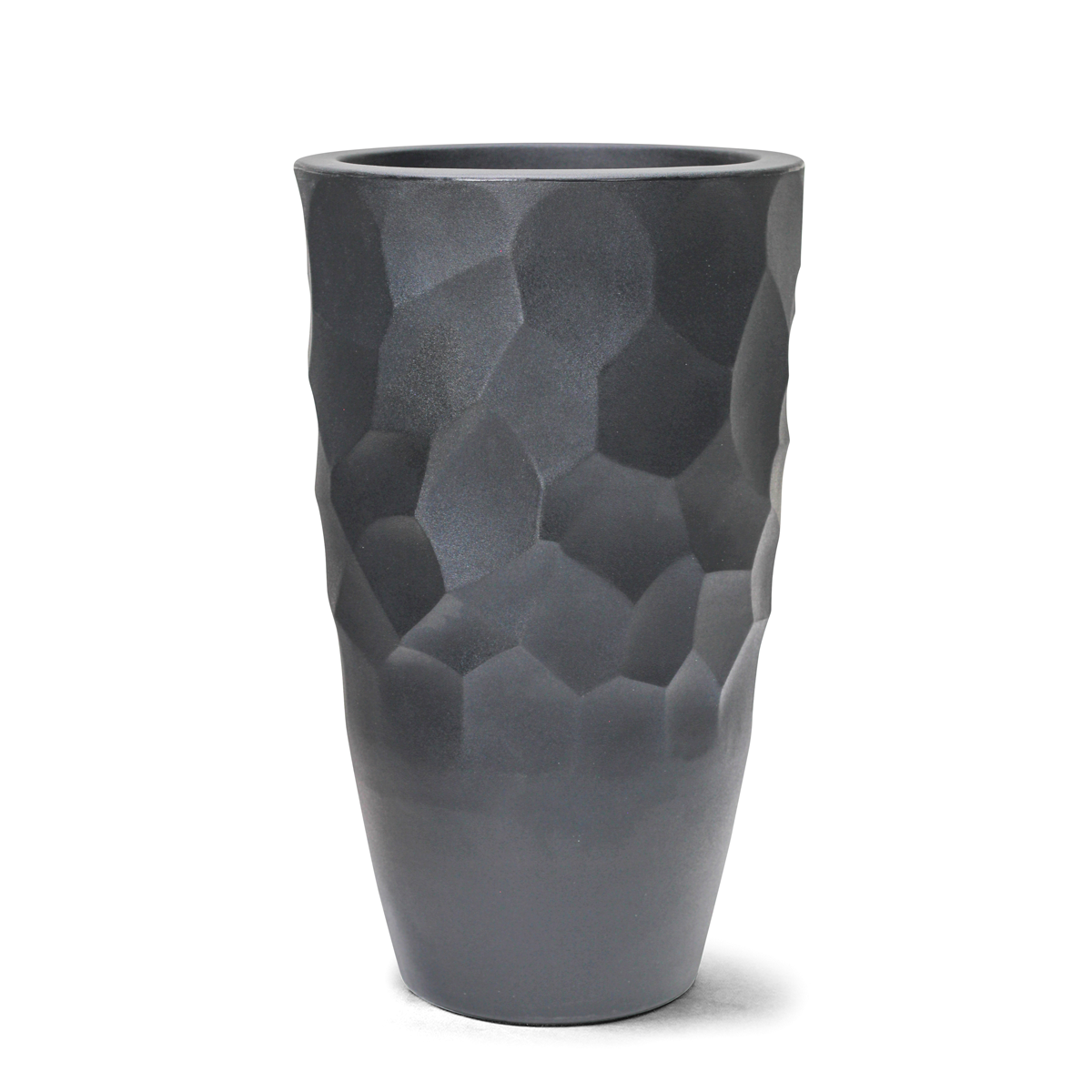 Vaso Polietileno Luna Cônico 68 Nutriplan Preto