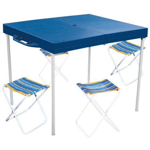 mesa pratica com banquetas mor aberta