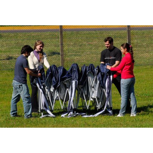 gazebo x oxford mor grande montando