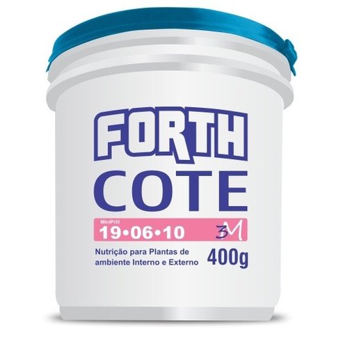 fertilizante liberacao lenta controlada forth cote 3 meses 19 06 10 miniprill 400g