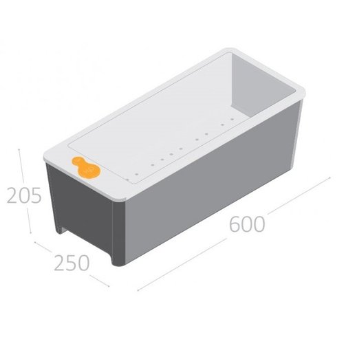 tamanho vaso cultive unico dimensoes plastico autoirrigavel