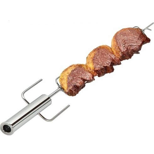 espeto flex original pilha inox novidade pilhas picanha