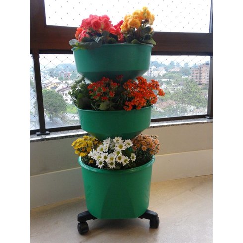 horta vertical verde vida com rodizio verde