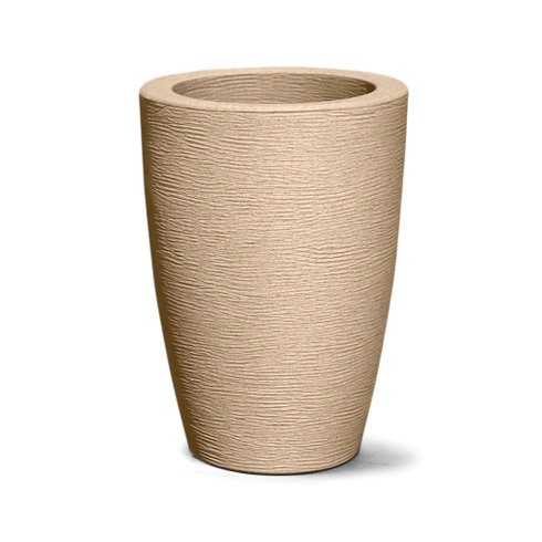 vaso grafiato conico 48 areia
