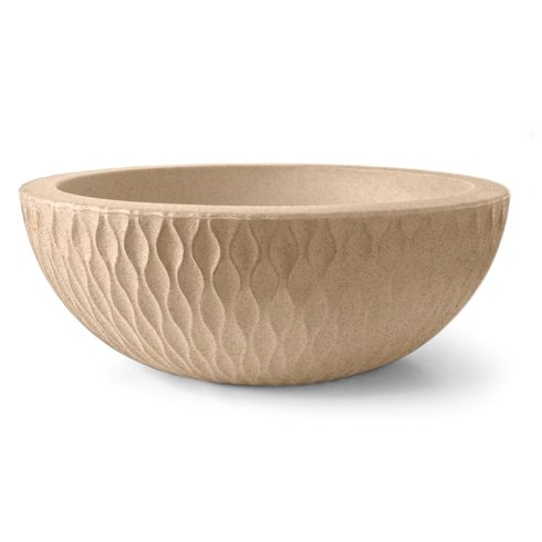 vaso infinity concha 19 areia