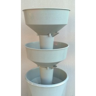 Horta Vertical Auto Irrigável Verde Vida - ACOMPANHA RODÍZIO Cor