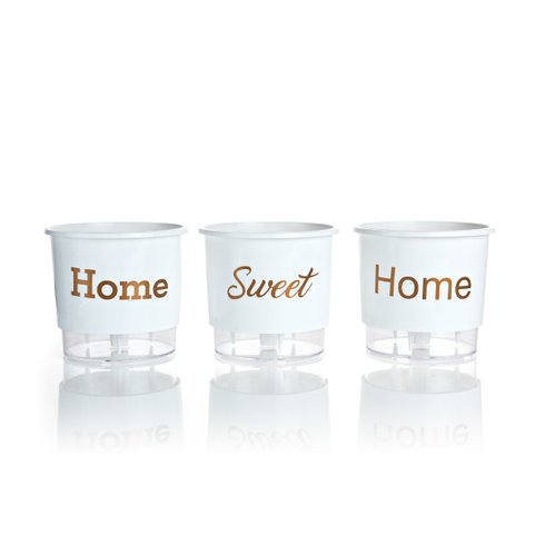 vaso autoirrigavel home sweet home branco vertical