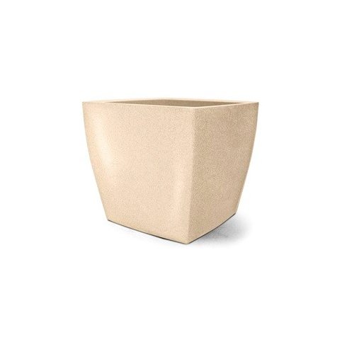 vaso plastico quadrado areia 32