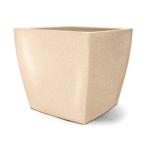vaso plastico quadrado areia 50