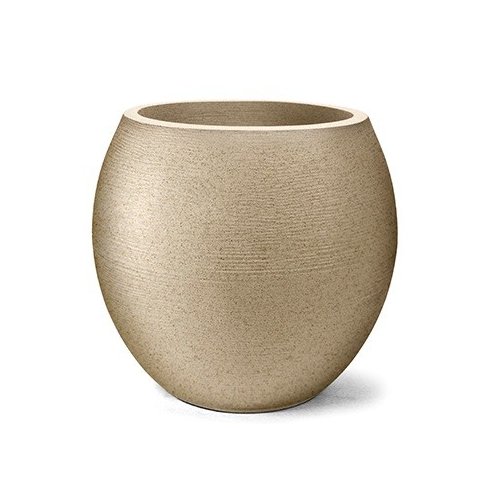 vaso grafiato oval 32 areia nutriplan