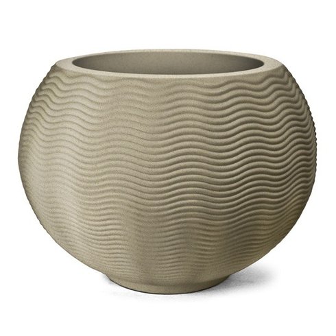 vaso ondulado 32 nutriplan areia