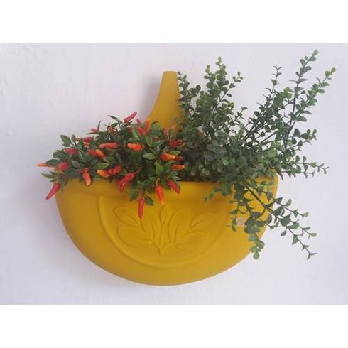vaso autoirrigavel amarelo verdevida