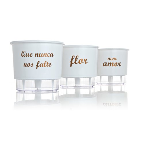 vaso autoirrigavel wishes floeamor branco horizonte