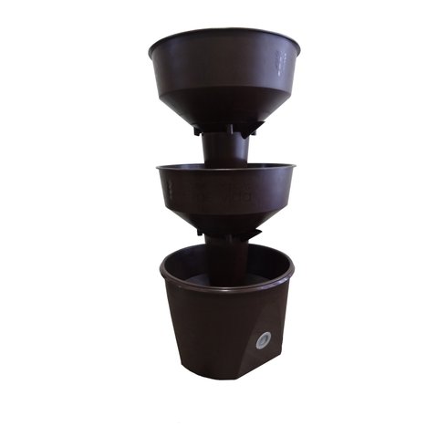 horta grande autoirrigavel sem rodizio marrom