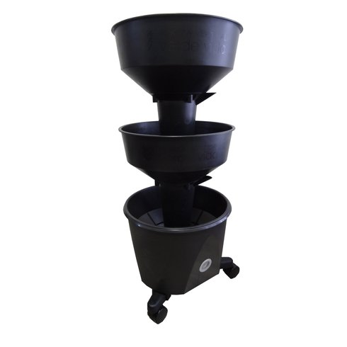 horta grande autoirrigavel com rodizio preto