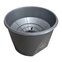 vaso acqua grande prata autoirrigavel
