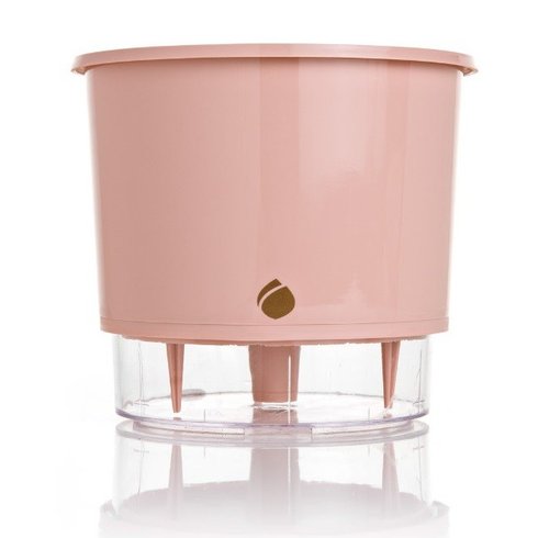 vaso autoirrigavel raiz rosa
