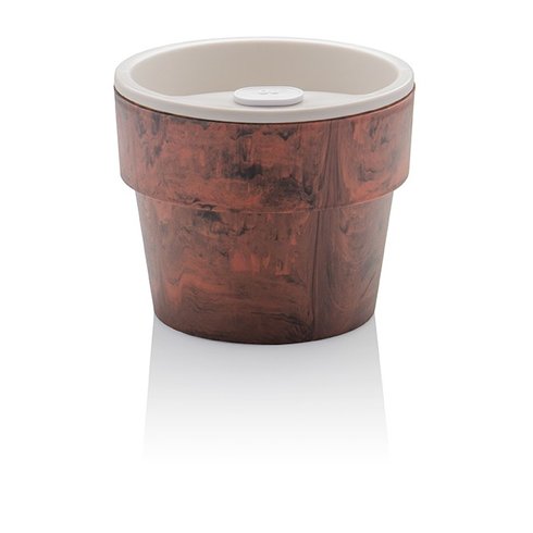 vaso auto irrigavel pequeno mogno ou linha plantar flores horta jardinagem