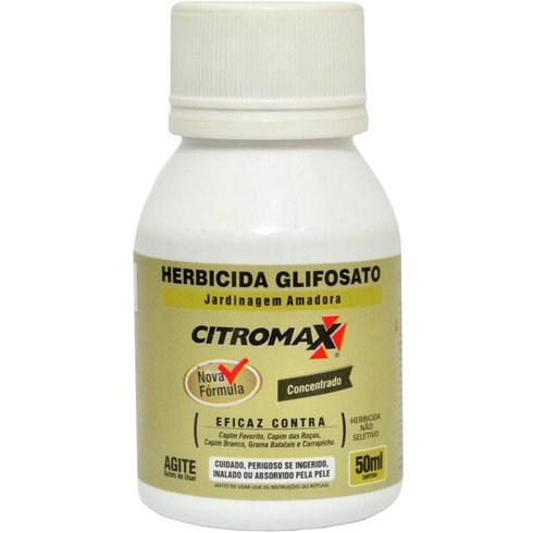 herbicida glifosato citromax 50ml
