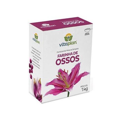 fertilizante farinha de ossos 1kg