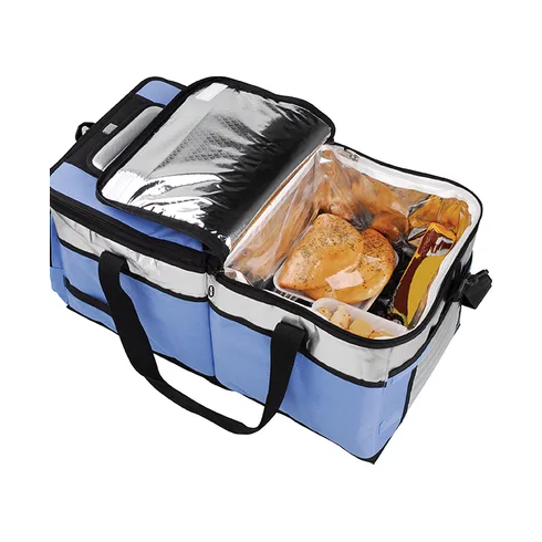 ice cooler mor 48 litros duas divisorias azul