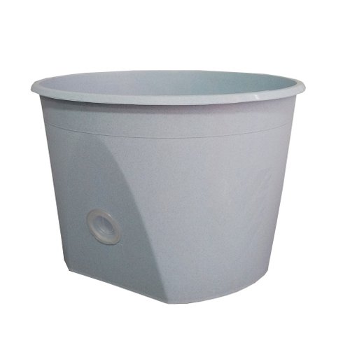 vaso base grande flocado