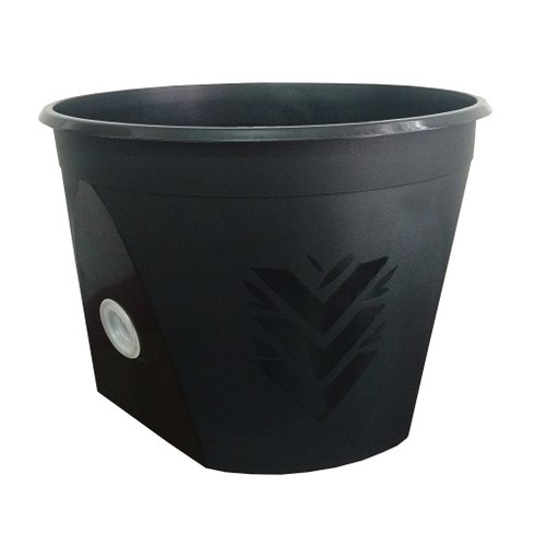 vaso base grande preto