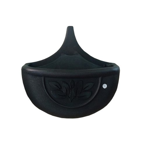 vaso de parede autoirrigavel verde vida preto