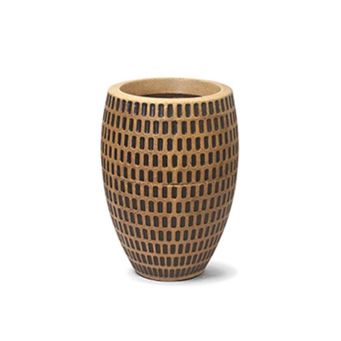 vaso maia oval 30 envelhecido