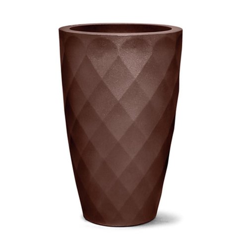 vaso safira conico 76 tabaco