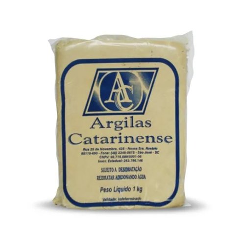 argila catarinense modelagem vasos 1kg