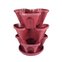 plastgarden vasos empilhaveis vermelho