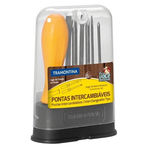 jogo chaves tramontina cabos intercambeaveis