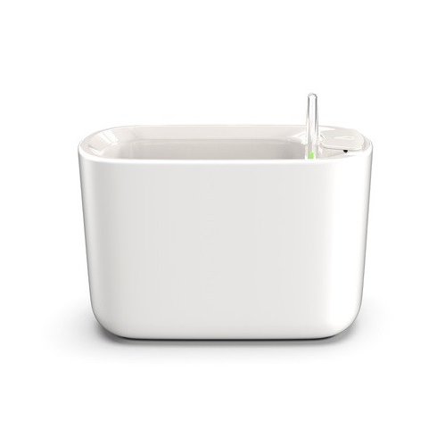 vaso autoirrigavel botanika pequeno branco novo