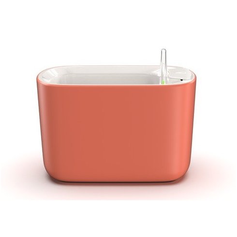 vaso autoirrigavel botanika pequeno coral novo