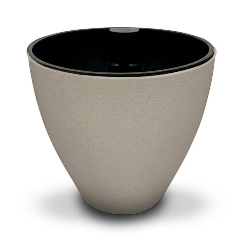 vaso autoirrigavel plantie casca arroz marfim