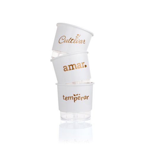 kit autoirrigavel cultivar temperar amar horta branco raiz