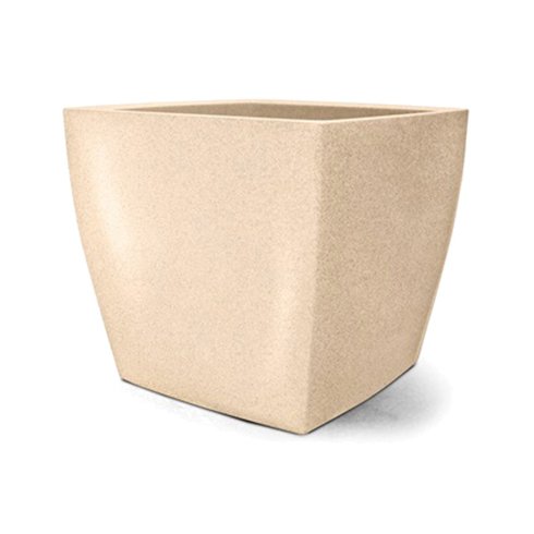 vaso plastico quadrado areia 40