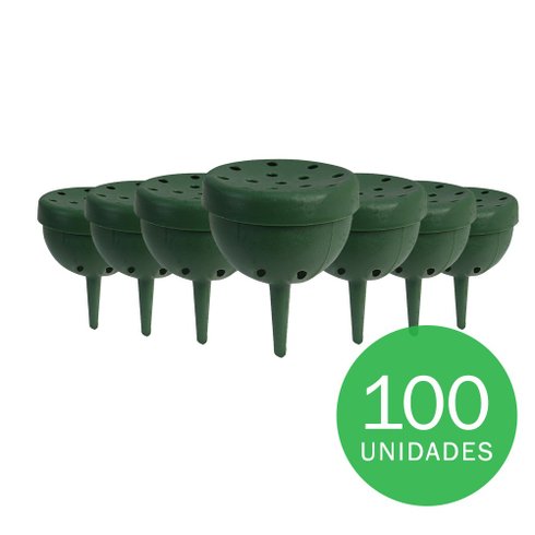porta adubo plastico verde 100un