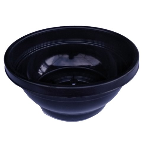 cuia plastico ecovaso 25 preto