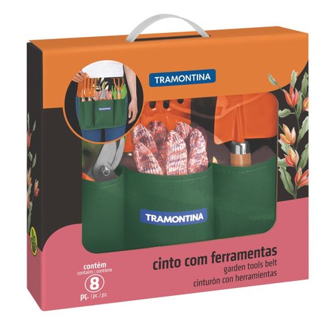 conj ferramentas sweet tramontina 8 pecas embalagem
