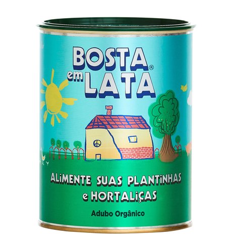 bosta em lata hortalicas