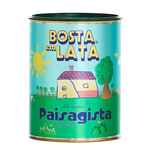 bosta em lata paisagista