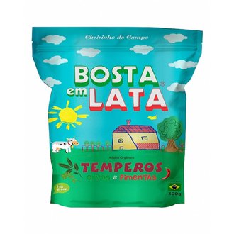 Adubo Orgânico  ZIP SOLÚVEL Bosta em Lata TEMPEROS, ERVAS E PIMENTAS