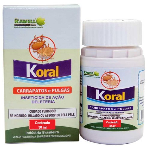 koral pulgaecarrapato rawell 30