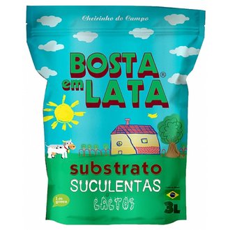 Substrato Bosta em Lata SUCULENTAS E CACTOS