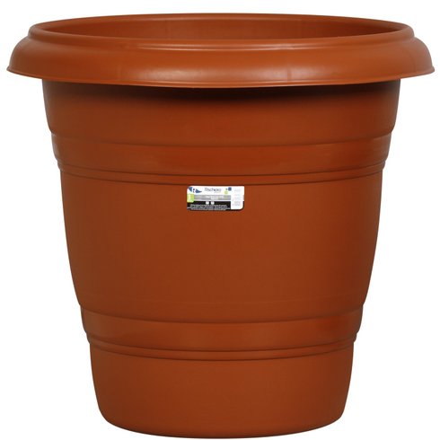 vaso redondo n42 rischioto marrom