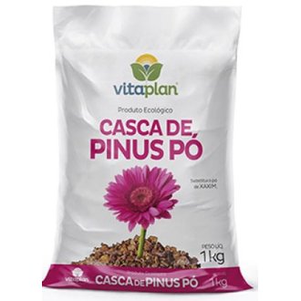 Casca de Pinus em pó Nutriplan