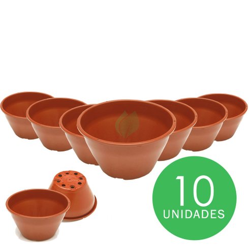 kit cuia ceramica ecovaso 18 10 unidades