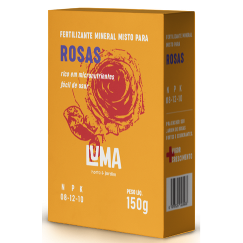 fertilizante luma rosas 150 g